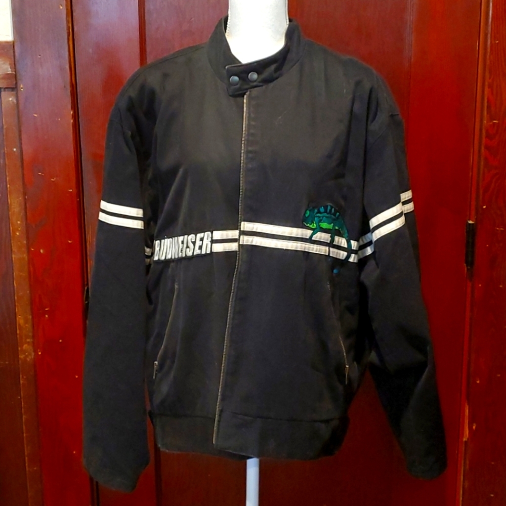 Vintage Excelled Budweiser Jacket Size XL